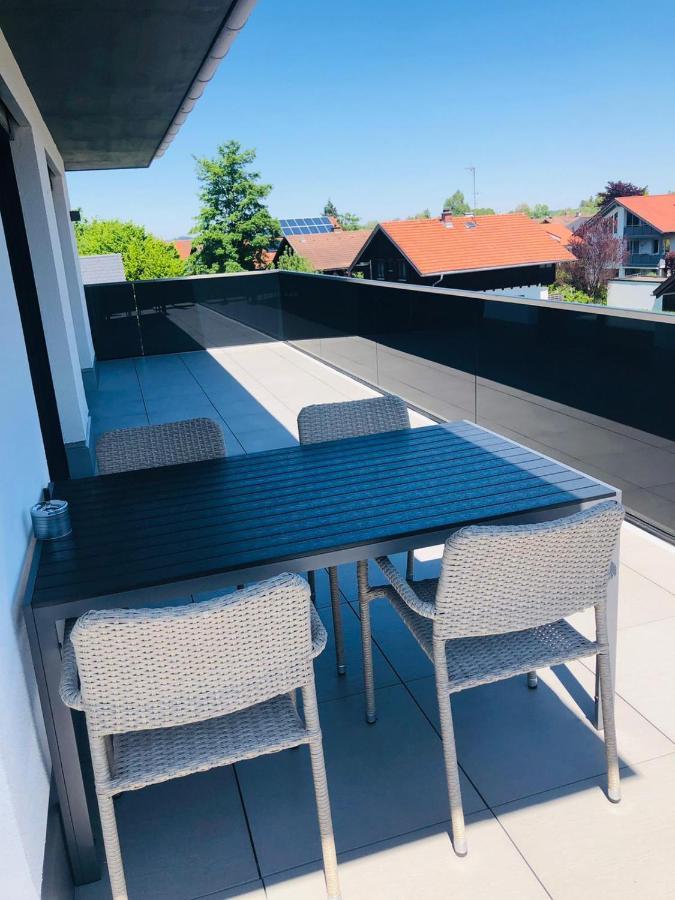 Panorama Penthouse Apartment ฟุสเซ่น ภายนอก รูปภาพ